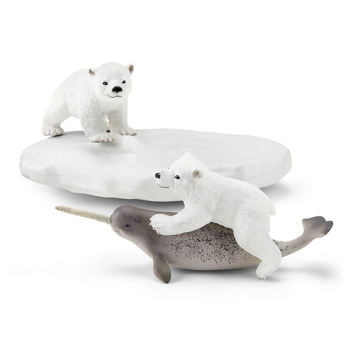 Schleich Spielfigurenset Eisbären-Rutschpartie