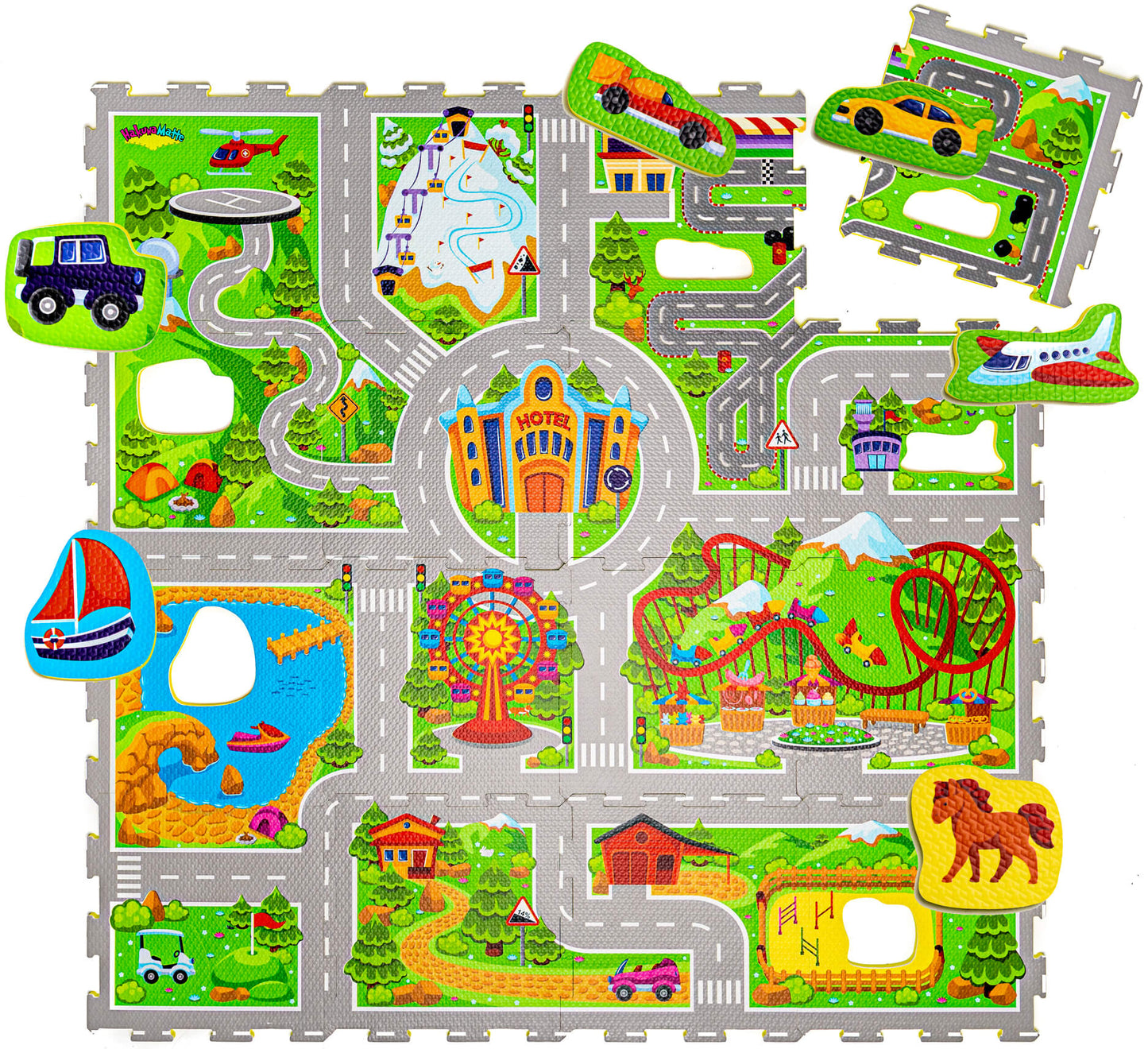 Hakuna Puzzlematte, 1.2m x 1.2m