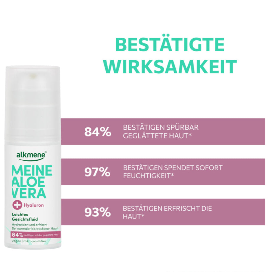 alkmene Leichtes Aloe Vera Gesichtsfluid