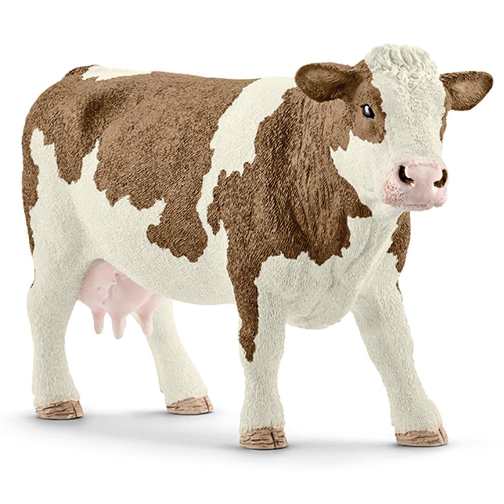 Schleich Toy Figure Simmental Cow - Image 1