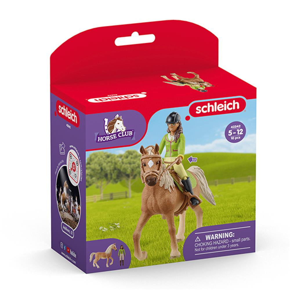 Schleich Toy Figure Set Horse Club Sarah & Mystery - Image 2