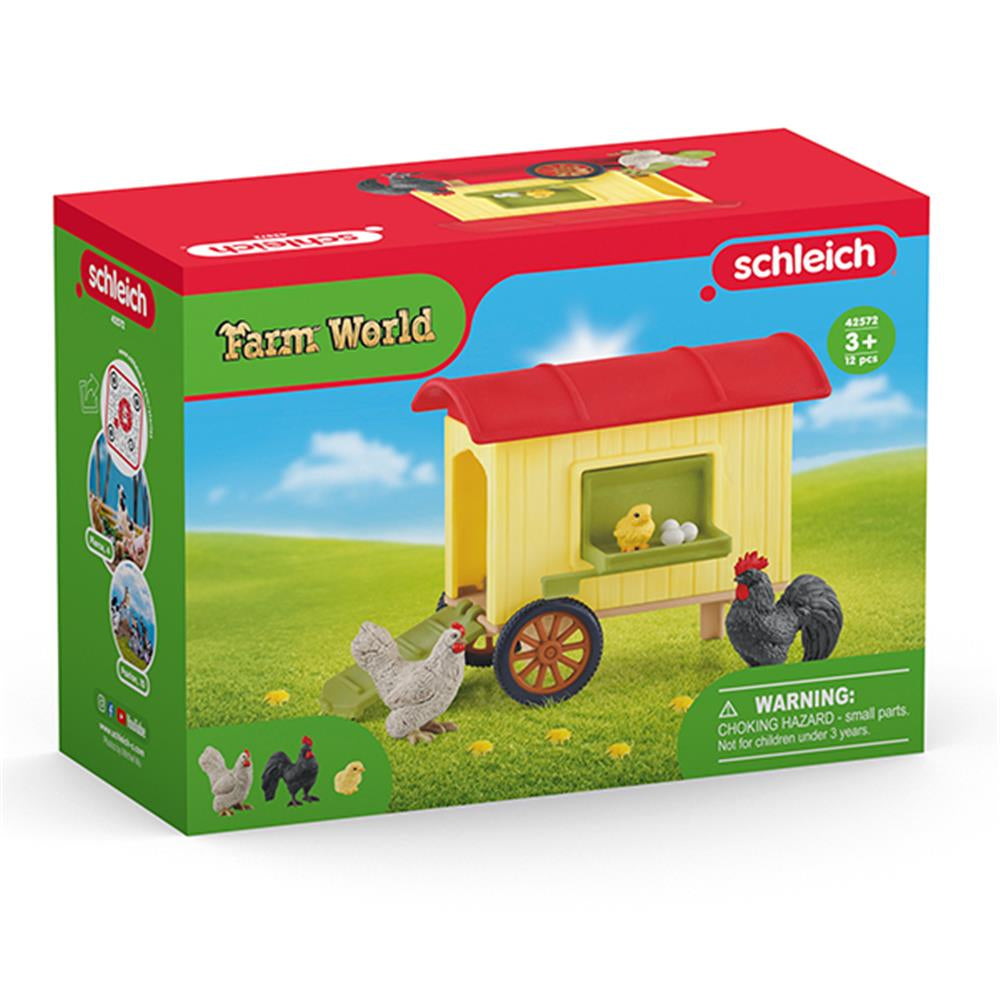 Schleich Toy Figure Set Chicken Coop - Image 1