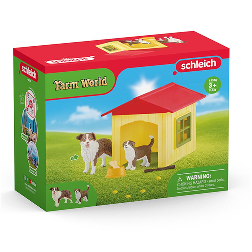 Schleich Toy Figure Set Dog House - Image 1