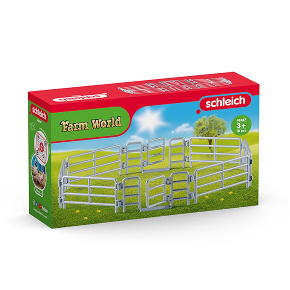 Schleich Toy Figure Set Pasture Fence - Image 1