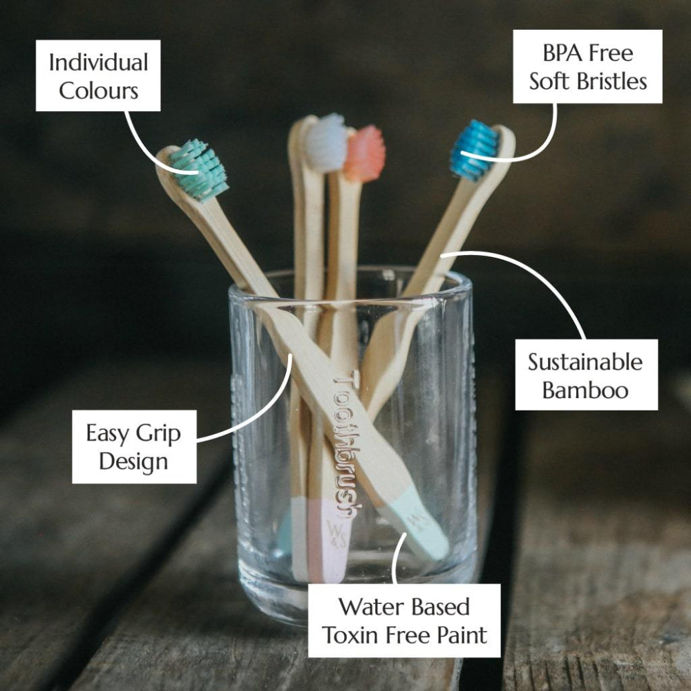 Wild & Stone Bamboo Toothbrushes (Baby) - Image 2