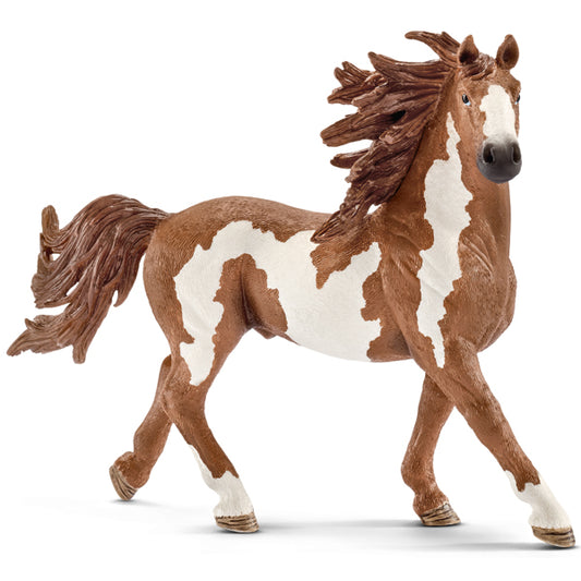 Schleich Toy Figure Pinto Stallion - Image 1