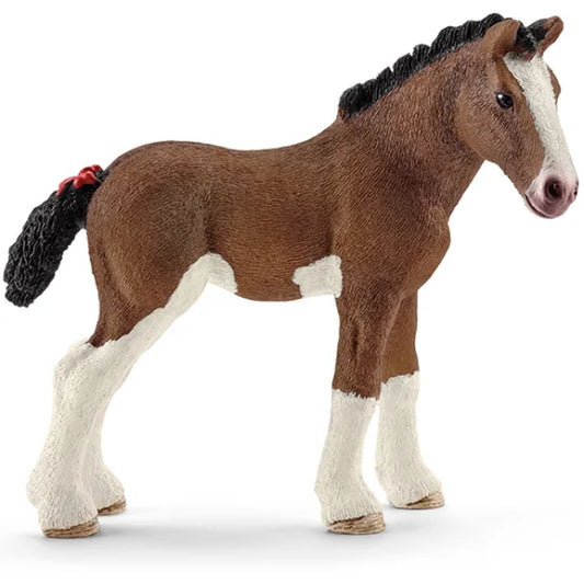 Schleich Toy Figure Clydesdale Foal - Image 1
