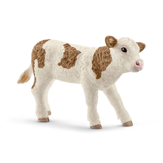 Schleich Spielfigur Fleckvieh-Kalb