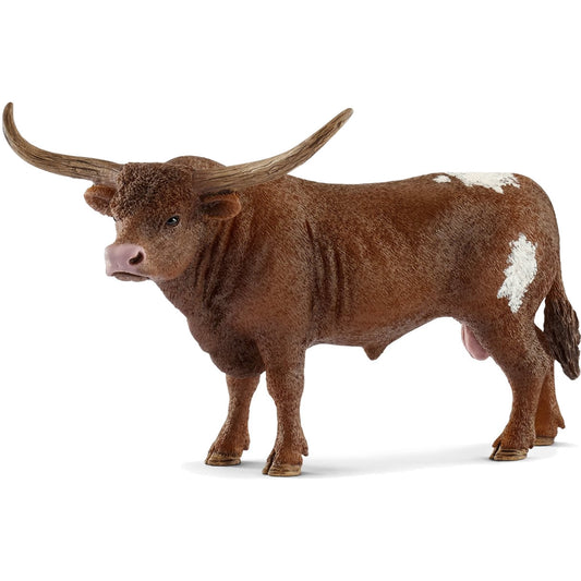 Schleich Spielfigur Texas Longhorn Bulle