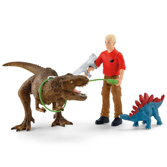 Schleich Spielfigur Dinosaurier T-Rex Angriff