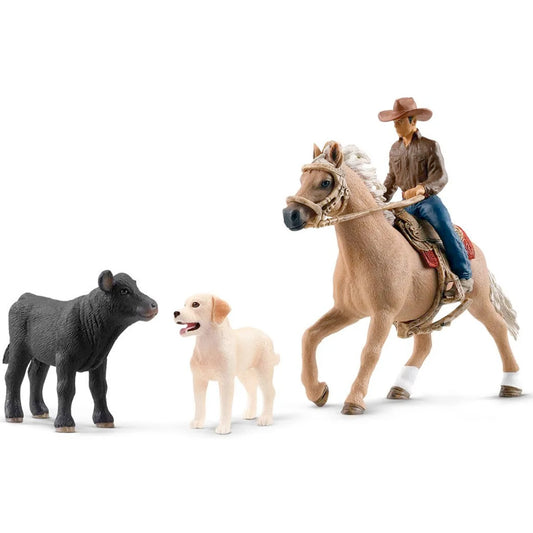 Schleich Spielfigurenset Westernreiten