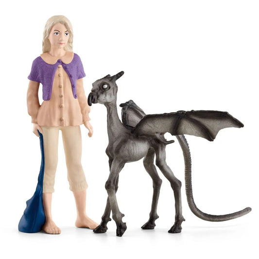 Schleich Spielfigur Luna & Baby Thestral
