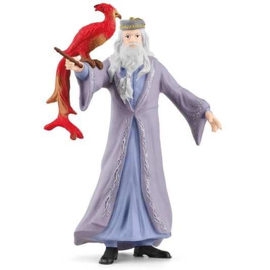 Schleich Spielfigur Dumbledore & Fawkes