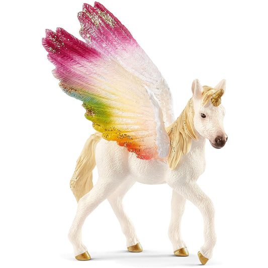 Schleich Spielfigur Regenbogeneinhorn Fohlen
