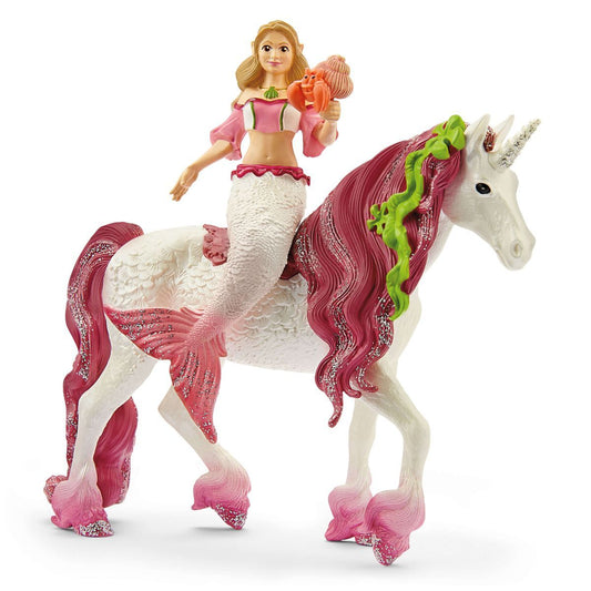 Schleich Spielfigurenset Meerjungfrau-Feya auf Unterwassereinhorn