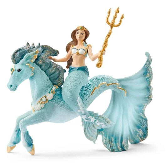 Schleich Spielfigurenset Meerjungfrau-Eyela auf Unterwasserpferd