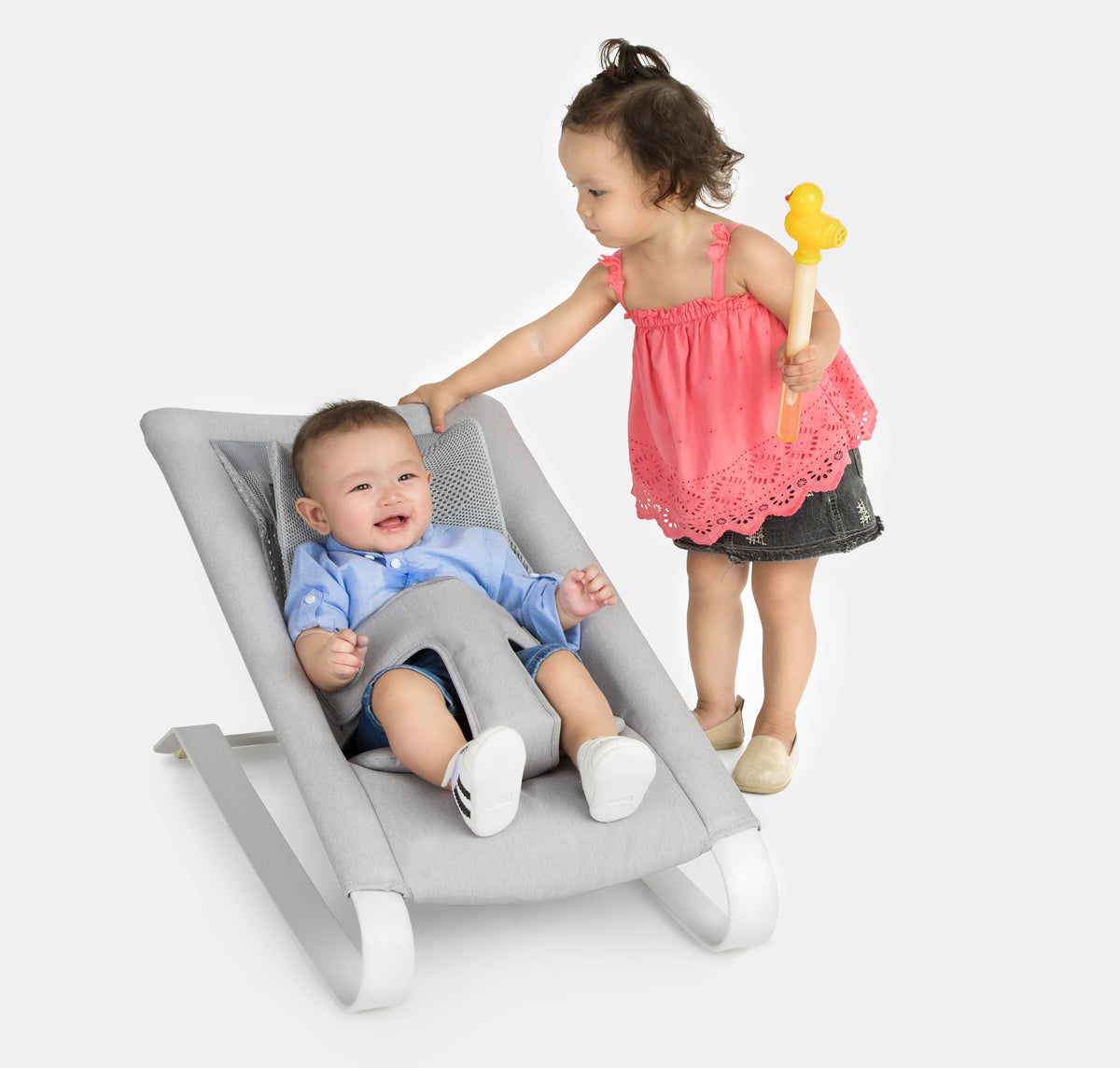 Bamboo 3Dknit™ Baby Bouncer