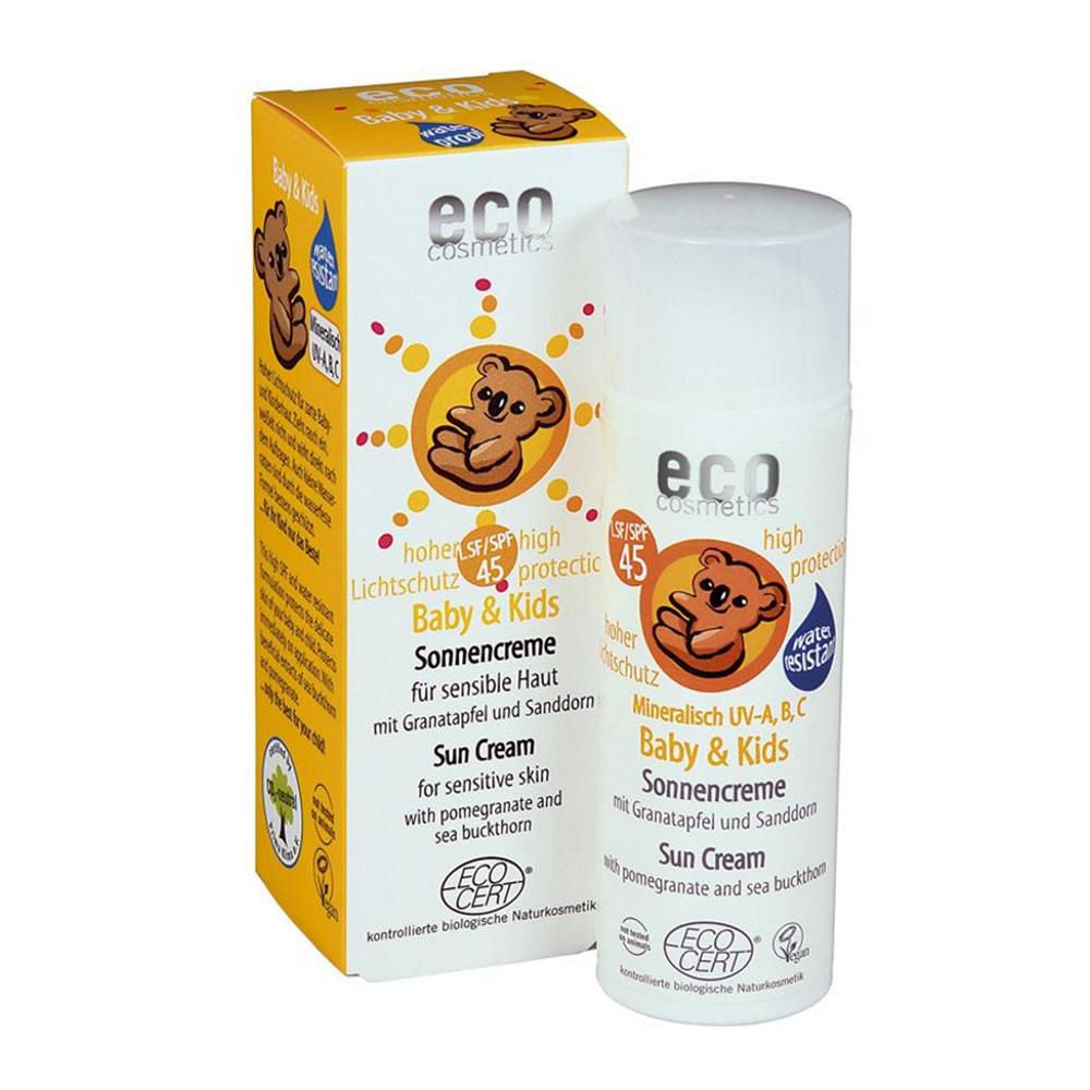 Eco Cosmetics Baby & Kids Sunscreen SPF50 - Image 1