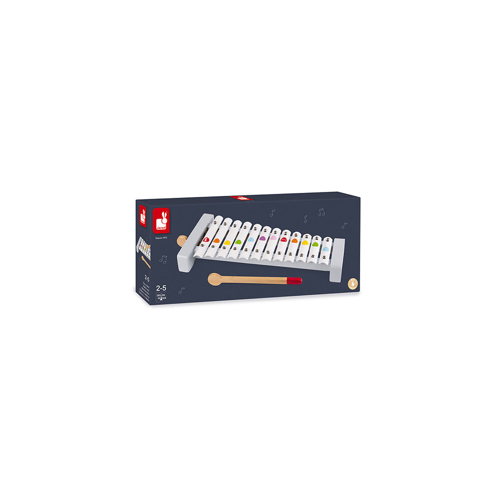 Janod Confetti Metal xylophone - Image 1