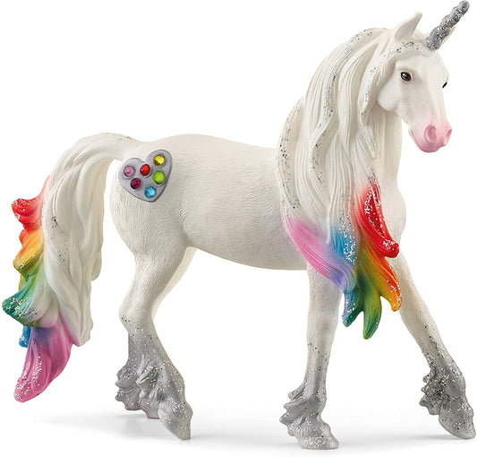 Schleich Spielfigur Regenbogeneinhorn Hengst