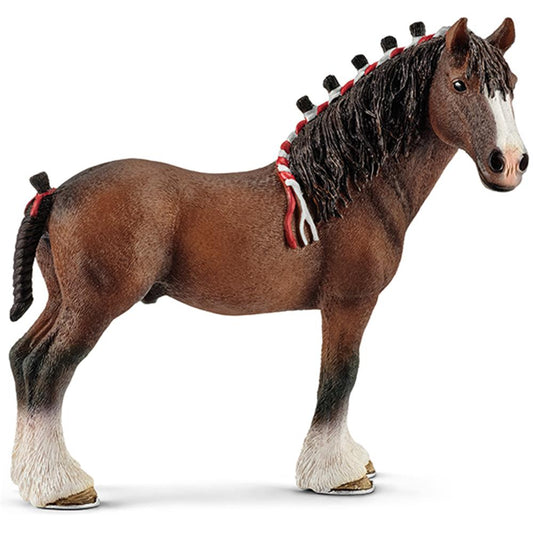 Schleich Toy Figure Clydesdale Gelding - Image 1
