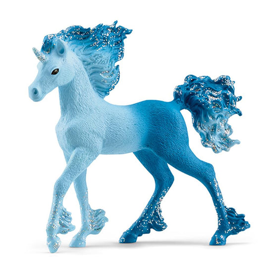 Schleich Toy Figure Elementa Water Flame Unicorn Foal - Image 1