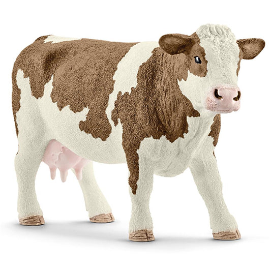 Schleich Toy Figure Simmental Cow - Image 1
