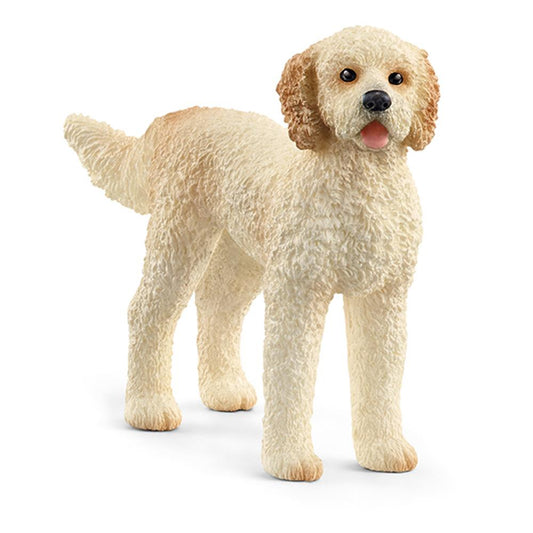 Schleich Toy Figure Goldendoodle - Image 1