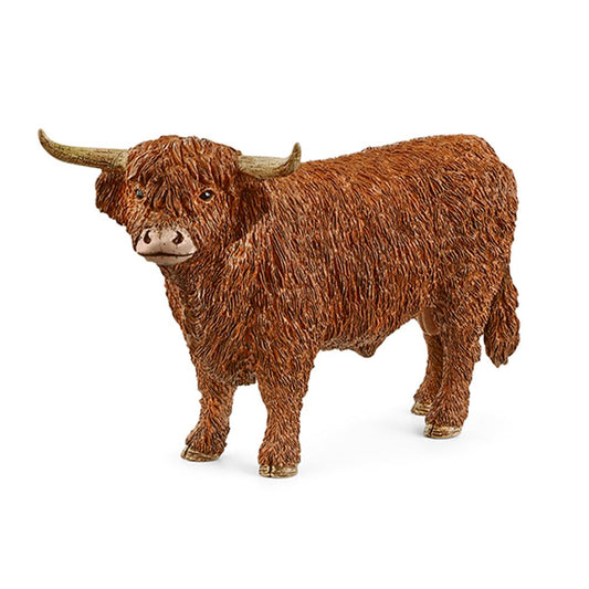 Schleich Toy Figure Highland Bull - Image 1