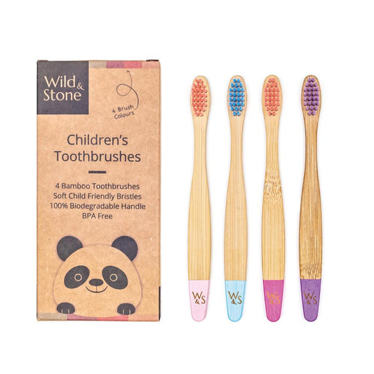 Wild & Stone Bamboo Toothbrushes (Child) - Image 2