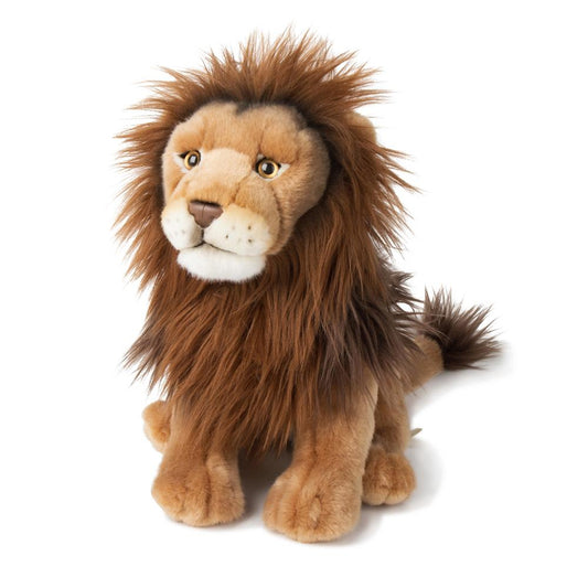 WWF Lion sitting floppy 30 cm  - Image 2